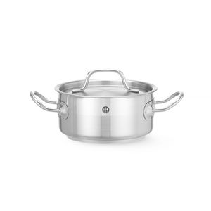 "Casseroles 1.5L Profi Line <b>Stew</b> <b>Pot</b> with Lid HENDI 160x(H)75mm" - Product Image 1