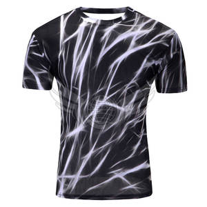 Imprimer Logo T-shirt de sublimation en polyester coton personnalisé de haute qualité Taux de vente entier 2025 T-shirts de sublimation - Product Image 1