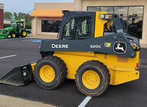 Used Johnn Deer 320G <b>Skid</b> <b>Steer</b> Loaders <b>for</b> <b>Sale</b> Mini Front Loader with Backhoe Engine and Motor Core Components - Product Image 2