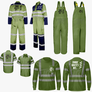 ชุดคอลูกเรือแบบติดกระดุมเสื้อทำจากโพลีเอสเตอร์สะท้อนแสงสำหรับงานอุตสาหกรรมโลโก้แบบออกแบบได้ตามต้องการ - Product Image 1