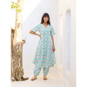 Palash Cotton <b>Kurta</b> Set for <b>Women</b> - Product Image 1