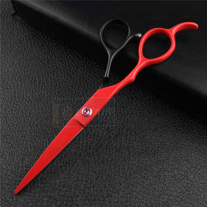 6.0 pouces professionnel japon 440C ciseaux de coupe de cheveux Salon de mélange de cheveux/amincissement/texturation cisaillement pour barbier ou usage domestique - Product Image 3