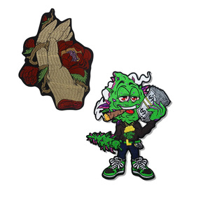 Écusson de broderie le plus demandé à vendre meilleur prix de gros patchs de broderie personnalisés - Product Image 4