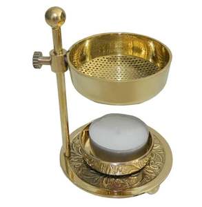 Porte-bâton multiple de brûleur d'encens de tour en laiton poli simple pour la vente de vaisselle de décoration intérieure sur l'application de chambre à coucher - Product Image 3