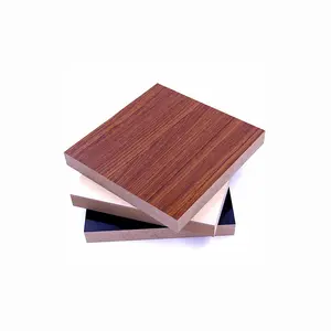 Wholesale Plain and MDF Board E1 Wood for Furniture 2100mm Large Size 18MM Modern Indoor Home Office 0.5mm