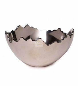 Bandeja de madera de forma redonda impresa a mano para servir comida, aperitivos, café y té, diseño de trabajo esmaltado, organizador de bandeja de estilo moderno - Product Image 6