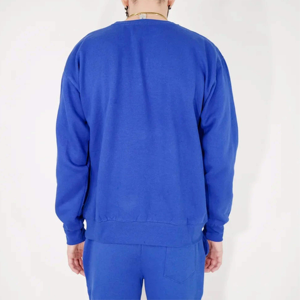 Men's Heavyweight 100% Cotton Crew-Neck Sweatshirt and <b>Joggers</b> <b>Set</b> <b>Plus</b> <b>Size</b> Soft and Durable Everyday Casual Wear Sweatsuit - Product Image 5