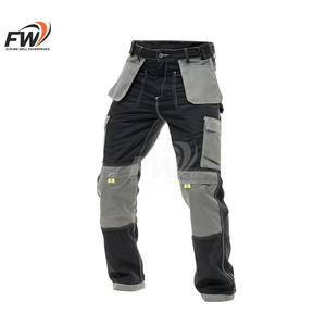 Pantalones de Trabajo de Pana de Secado Rápido para Hombre, con Múltiples Bolsillos, Transpirables, 100% Algodón, Estilo Urbano, con Cordón Ajustable - Product Image 5