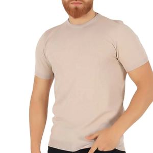 Men's New Short Sleeve T-Shirt Best Design and Newest Style Solid Pattern Casual Plus Size T-Shirt - Product Image 1