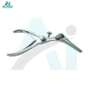 เครื่องมือตรวจจมูกแบบแมนนวล ALMAC สแตนเลส สำหรับการตรวจหู คอ จมูก ที่มีความน่าเชื่อถือ คุณภาพสูง จับถนัดมือ ใช้งานได้อย่างแม่นยำ - Product Image 2