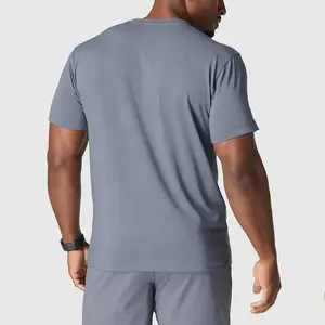 T-shirts d'été Vêtements pour hommes T-shirt respirant Tee Shirts Fat Man Casual Trip Top Tees - Product Image 2