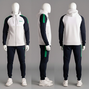 Chándal Deportivo de Algodón 100% Grueso, Estilo Vintage Lavado al Ácido, Talla Grande, para Hombre, con Logotipo Personalizado, Precio de Fábrica, Gran Oferta - Product Image 1