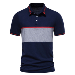 Polos ajustados para hombre al por mayor, camisetas unisex de poliéster con logotipo personalizado bordado, camisetas polo más vendidas, camisetas polo - Product Image 1