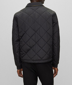 Chaqueta Acolchada Ligera con Capucha y Cierre de Cremallera en el Cuello, Estilo Urbano para Invierno, Resistente al Viento, para Hombre y Mujer - Product Image 2