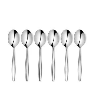 Ensemble de couverts résistant à la corrosion à poignée élégante en acier inoxydable mat disponible en acier miroir à revêtement PVD - Product Image 1