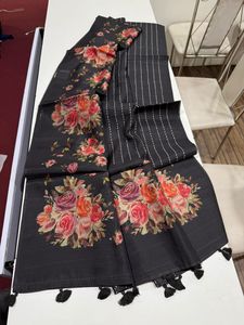 Bollywood indien imprimé Designer Showstopper Sari dernier exclusif qualité supérieure Saree mariage ethnique superbe look à la mode - Product Image 6