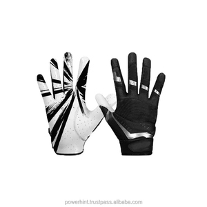 Nouveauté Gants de receveur de football américain à design personnalisé, durables, en spandex adhérent, ajustement confortable pour les joueurs adultes - Product Image 5