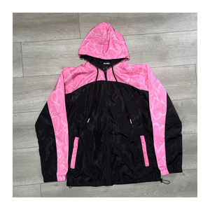 Ropa Deportiva de Alta Calidad al por Mayor, Conjunto Cortavientos Transpirable para Invierno, Ropa de Calle para Exteriores, Chaqueta Impermeable con Cuello Alto de Lona para Hombre - Product Image 5