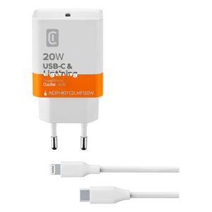 ชุดอุปกรณ์ชาร์จ USB-C และ Lightning 20W พร้อมระบบจ่ายไฟ สีขาว ACHIPHKITC2LMFI20W - Product Image 3