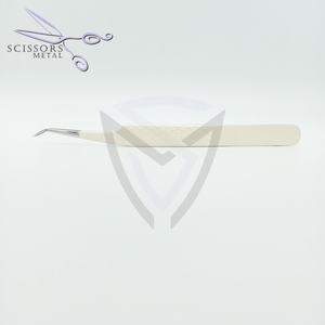 Wholesale Stainless Steel Eyelash Eyebrow <b>Tweezers</b> Straight Curved Volume Extension <b>Tweezers</b> for <b>Manicure</b> Lashes Use Pakistan - Product Image 1