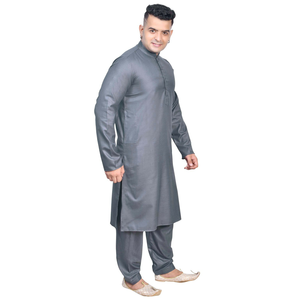 Shalwar Kameez pour homme, couleur unie respirante, style décontracté, best-seller, haute qualité, fabriqué au Pakistan, shalwar kameez indien pour homme - Product Image 6
