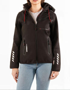 Chaqueta Softshell de Invierno de la Mejor Calidad con Cremallera, Cómoda y Transpirable para Mujer, Imprescindible, con Capucha Ajustable, Chaqueta de Invierno para Mujer - Product Image 1