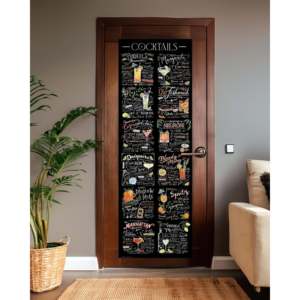 Meilleur design d'affiche de porte pour cocktails : recettes inoubliables en évidence - Product Image 5