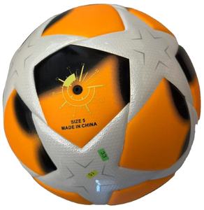 ลูกบอลฝึกแข่งขันฟุตบอลแบบมืออาชีพบอลลูกบอลฝึกพิมพ์โลโก้อย่างเป็นทางการ5ขนาด - Product Image 2