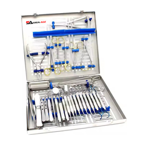 Kit de herramientas de cirugía oral de ortodoncia de acero inoxidable mejor calificado Instrumentos quirúrgicos dentales por Sign-Age Surgical (CE aprobado) - Product Image 1