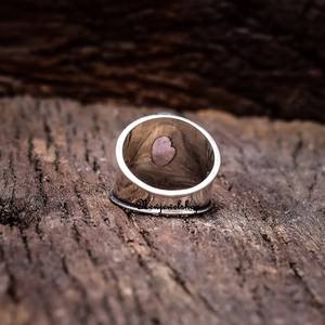 Super 925 Sterling Silver Plated Natural Plated <b>Rose</b> <b>Quartz</b> Setting 8x10mm Ring Handmade Fashionable <b>Jewelry</b> Women <b>Jewelry</b> - Product Image 2