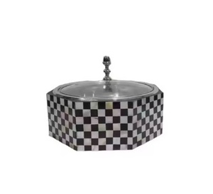 Gulf-Casserole de table en métal moderne et élégante servant des pots de nourriture chaude pour les événements de mariage-Look arabe-Prix de gros - Product Image 6