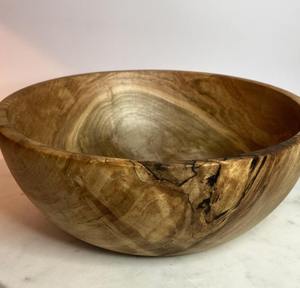 Handcrafted Eco-Friendly <b>Large</b> Wooden Salad <b>Bowl</b> Heirloom Quality Polished Finish Customizable Size Logo-Gift for <b>Serving</b> Fruit - Product Image 3