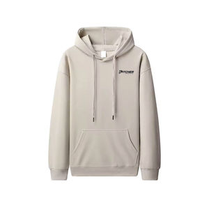 Custom 450GSM Heavyweight Cotton Fleece Pullover Hoodie for Men with Drawstrings <b>Thick</b> Winter Sweatshirt Factory Supply - Product Image 1