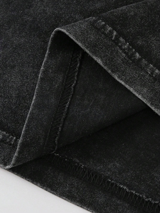 เสื้อยืดพิมพ์ลายวินเทจซักกรด/ซักแล้วทำจากผ้าฝ้ายเนื้อนุ่ม100% จากปากีสถาน - Product Image 5