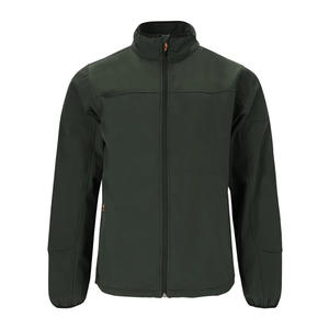 Chaqueta Ligera de Invierno para Hombre, Impermeable, con Cuello Alto, Cierre de Cremallera, Elástica, Elegante, Táctica, con Múltiples Bolsillos, Color Sólido - Product Image 1