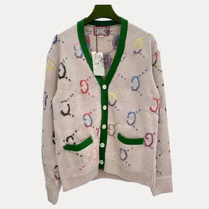 Long <b>Cardigan</b> Sweater <b>Coat</b> Women's Designer Autumn Knit <b>Cardigan</b> High End Jacquard Long Sleeve <b>Cardigan</b> Sweaters <b>Coats</b> - Product Image 1