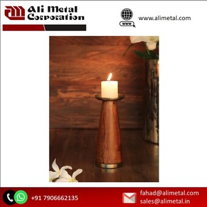 Export quality wooden <b>candle</b> <b>holder</b> antique classic <b>candle</b> <b>holder</b> handmade table wooden <b>candle</b> <b>holder</b> Custom Design Available - Product Image 2