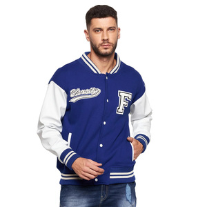 Alta calidad 2025 OEM nuevo diseño a prueba de viento hombres Varsity chaqueta precios al por mayor multicolor mejor calidad hombres Varsity chaqueta - Product Image 2