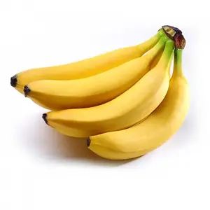 新鲜绿色卡文迪许香蕉高品质最受欢迎的水果出售。