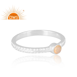 Hot Selling Sterling <b>Silver</b> Natural Ethiopian <b>Opal</b> Gemstone <b>Ring</b> Custom Design Jewelry For Women Gift For Her - Product Image 4
