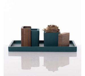 Brûleur d'encens religieux en marbre terrazzo, Mubkhar indien, ensemble plateau et boîte personnalisés pour la saison Ramadan Aïd, derniers Bakhoors faits à la main - Product Image 3