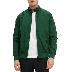 Veste coupe-vent imperméable en toile enduite personnalisée pour homme, légère, réversible, séchage rapide, écologique, la meilleure - Product Image 1