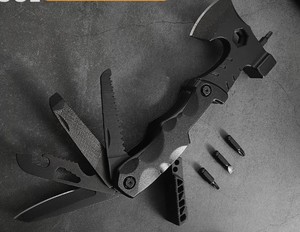 Multi-Purpose Industrial Grade Outdoor Multifunctional Steel Handle Hatchet <b>Camping</b> Hiking - Product Image 6