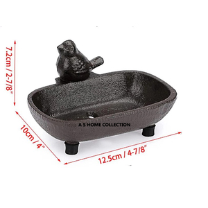 Porte-savon de salle de bain de luxe en acier inoxydable doré brillant de haute qualité, forme ronde - Product Image 3