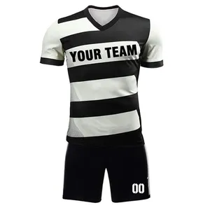 Schlussverkauf 2024 Individueller Logodruck Teambekleidung sehr zu empfehlen Sport neues Modell neueste Designs Fußballuniform OEM-Service