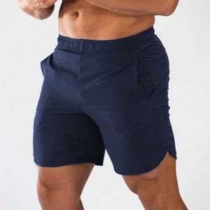 Pantalones cortos de gimnasio para hombre personalizados OEM al por mayor 100% algodón lienzo diseño cómodo con patrón sólido y logotipo ropa deportiva informal - Product Image 1