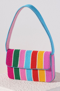 Wholesale Seed <b>Beads</b> Embroidery <b>Handbags</b> With Zipper Fashion Seed <b>Beads</b> Embroidery <b>Handbags</b> For Party And Gifts - Product Image 3