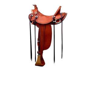 Artisanat en cuir fait main Selle de course anglaise Style européen OEM Support Cuir véritable pur Personnaliser Vintage Haute qualité - Product Image 2