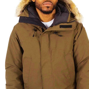 Wholesale Vintage Style Men's Winter Parka Long Winter Jacket Premium Quality Warm <b>Thick</b> Insulated Outerwear Trendy Jacket - Product Image 5