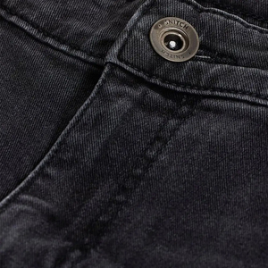 Pantalon en jean d'hiver à taille élastique 100% coton à séchage rapide pour hommes, décontracté, logo personnalisé, vente en gros de quantité minimale de commande bas - Product Image 4